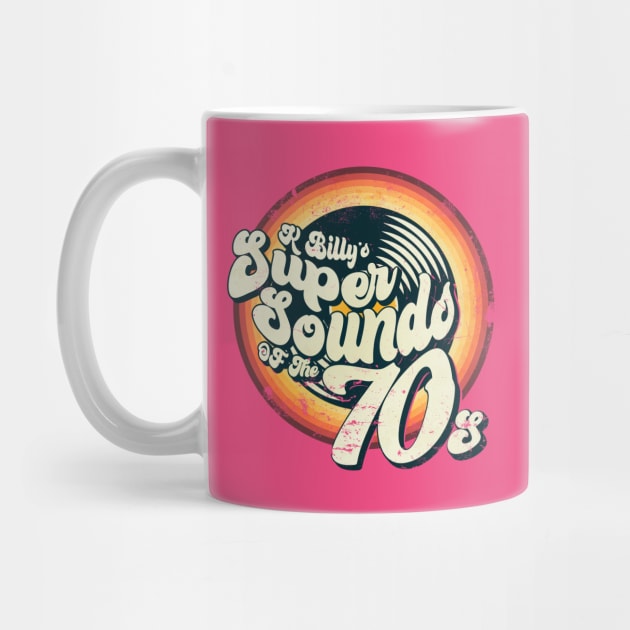 K Billy's Super Sounds of the 70s - distressed by spicytees